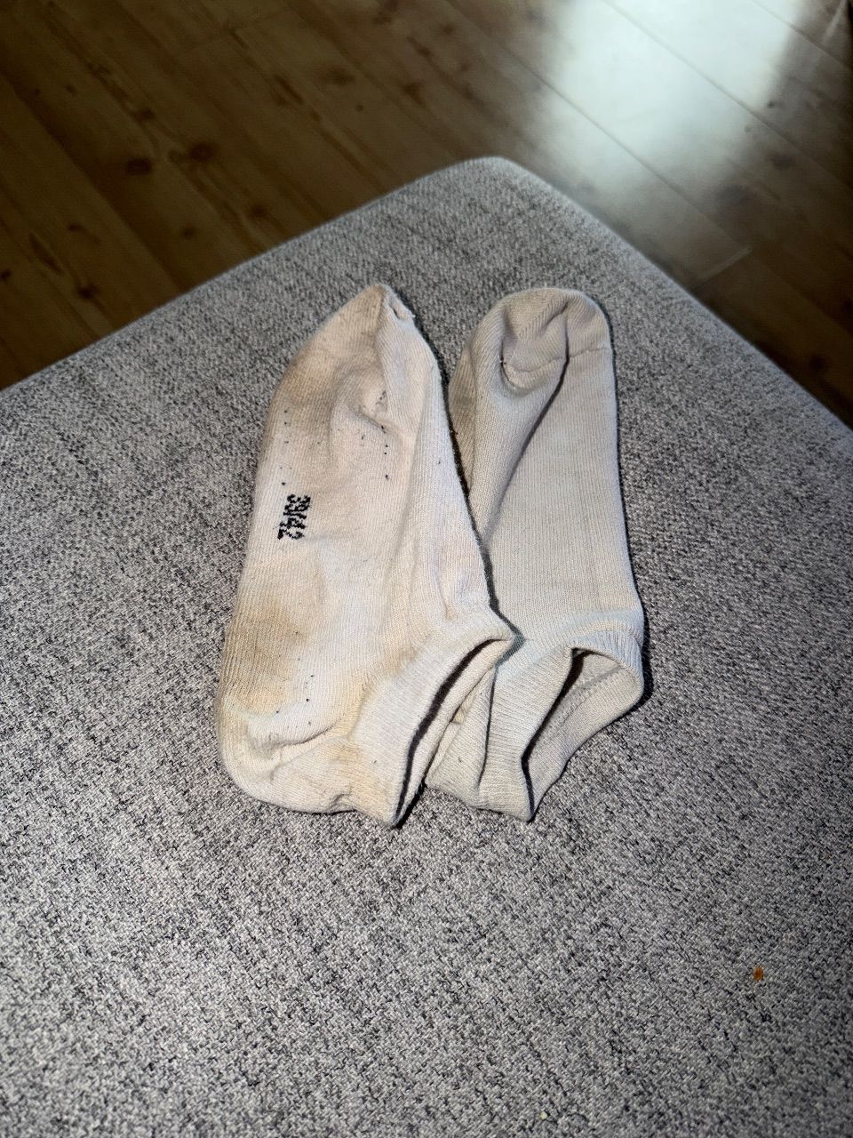 Getragene Socken 