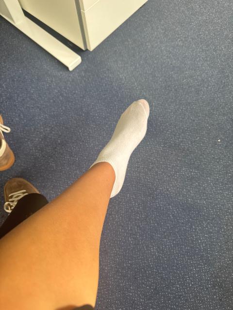 Ohne Marke Getragene Socken Size S