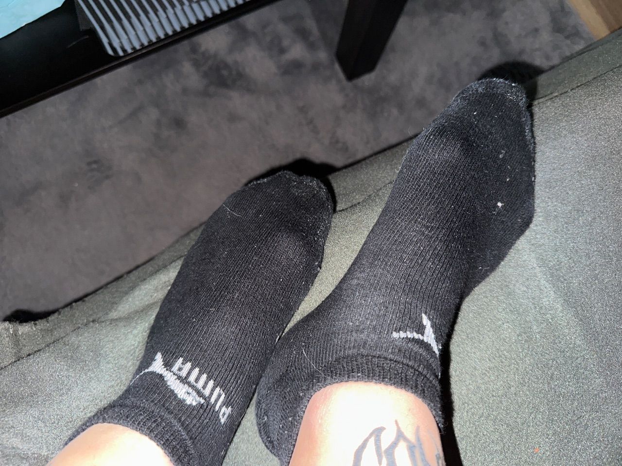 Puma Schwarze Puma Socken  Size 41