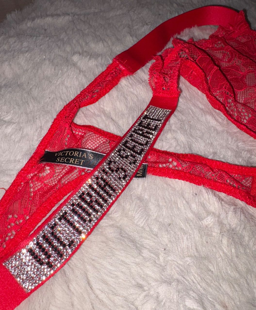 VS Roter Tanga getragen Size M
