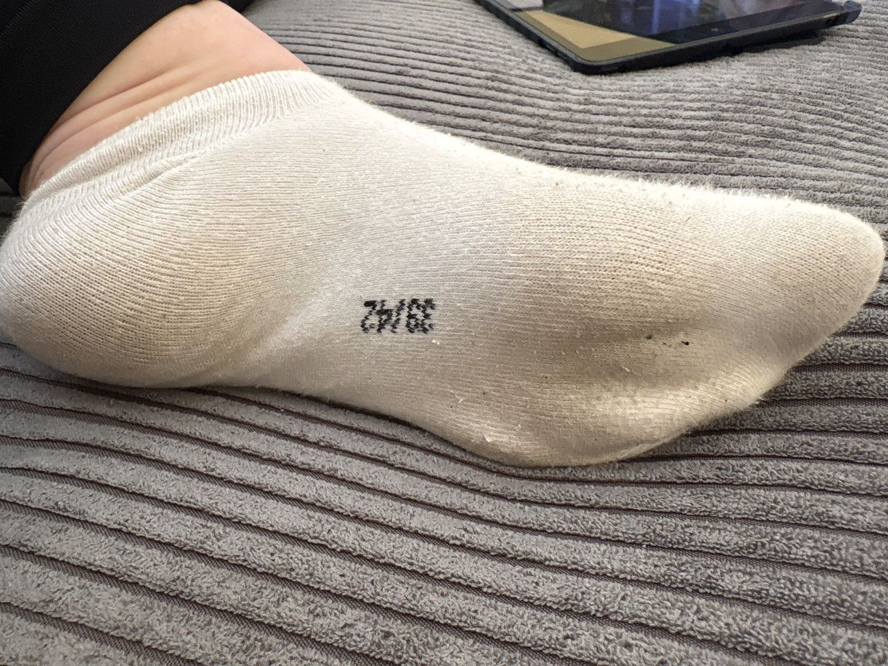getragene Socken 