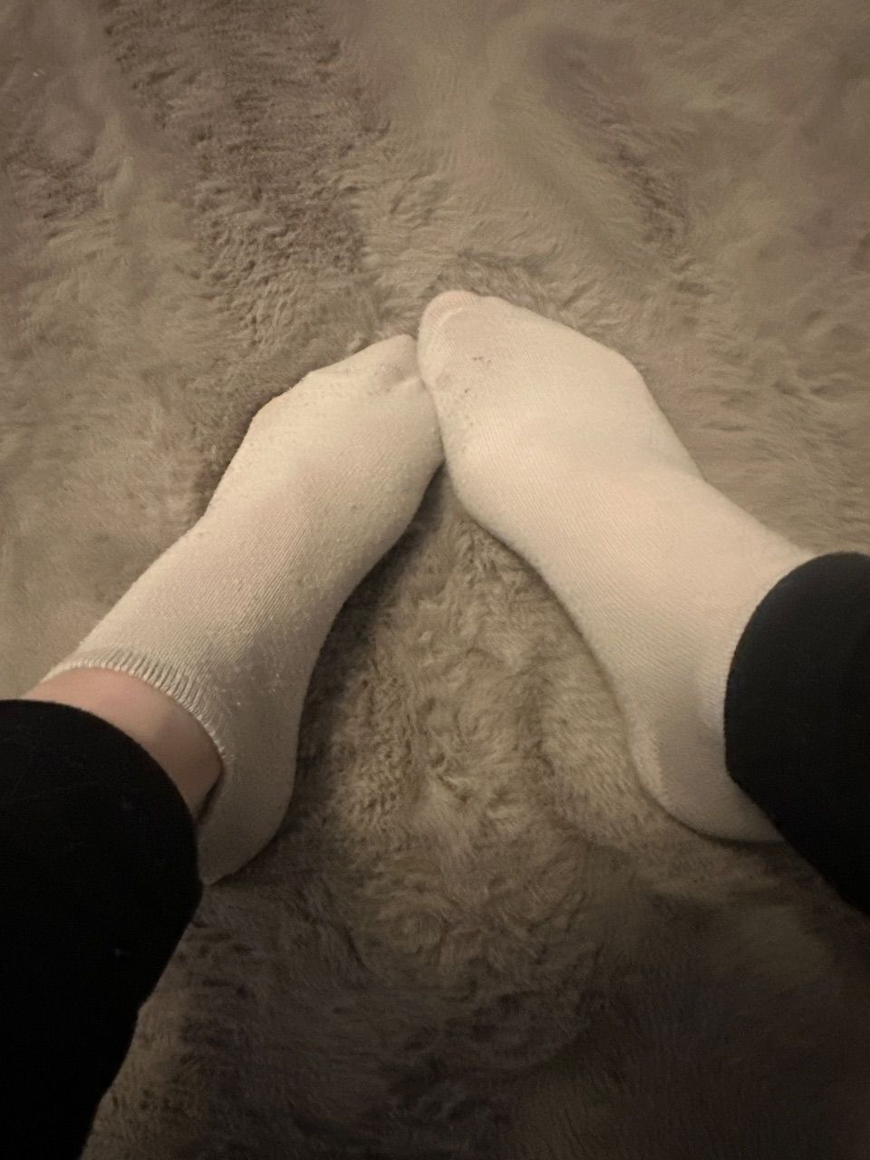 Socken getragen  Size XS