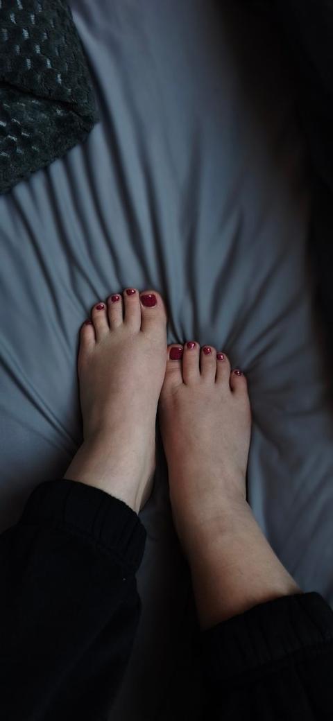 Fußbilder und Socken Size XS