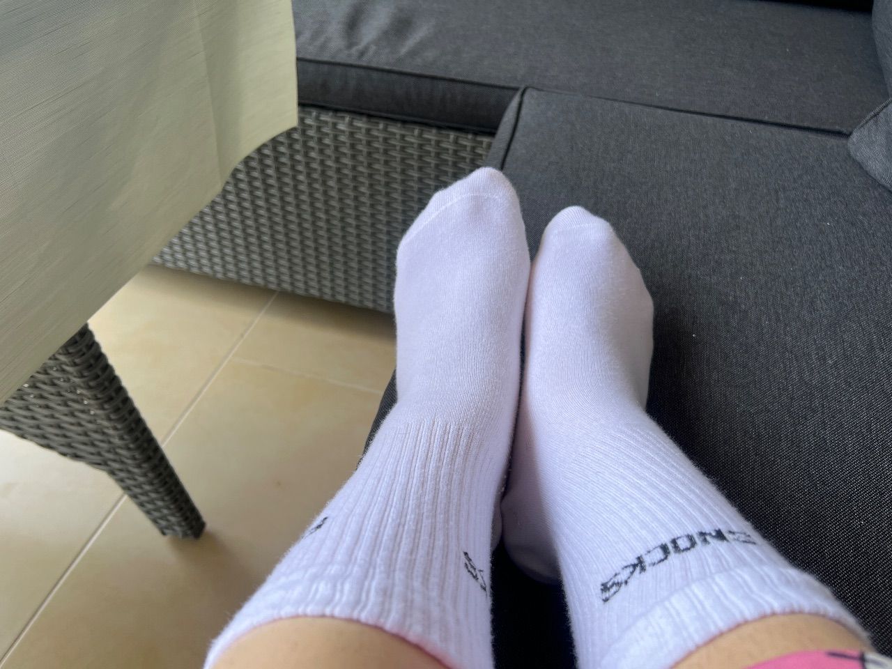 Socken getragen  Size M