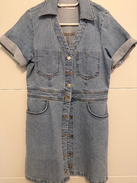 Zara Jeanskleid Size L