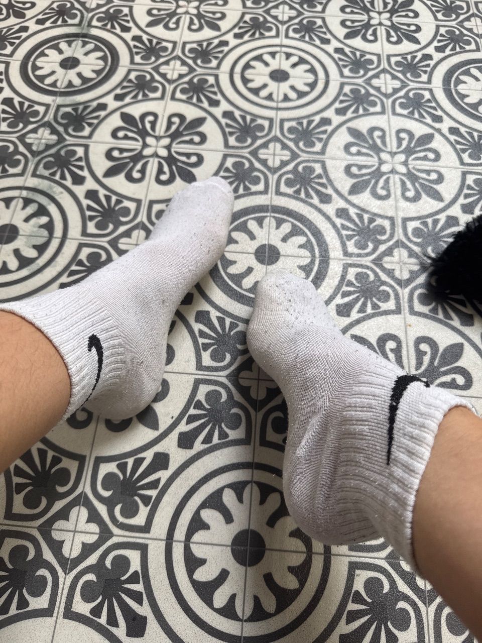 Getragene Nike Socken Size XXS