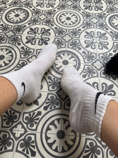 Getragene Nike Socken Size XXS