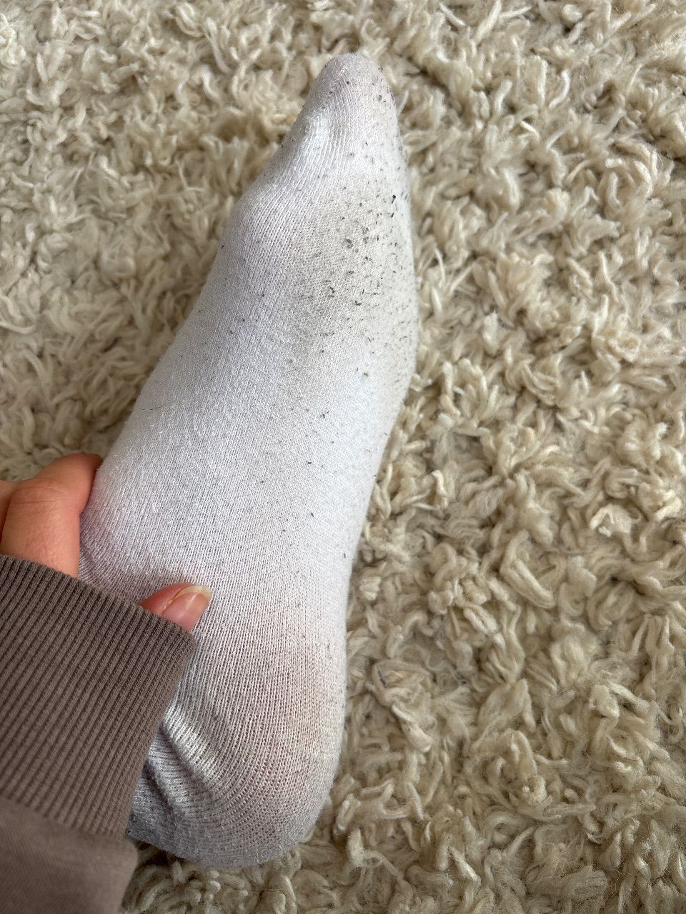 Süße, Kuschelige, getragene Socken 🤍