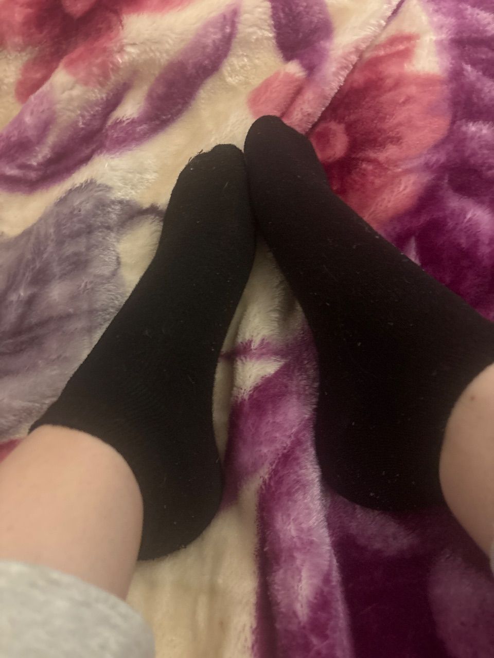 getragene socken