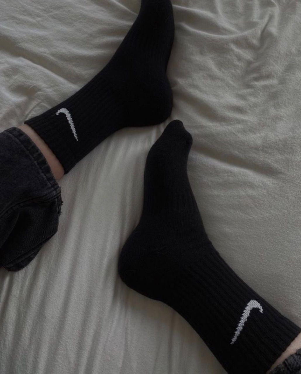 Nike schwarze Socken Size S