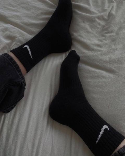 Nike schwarze Socken Size S