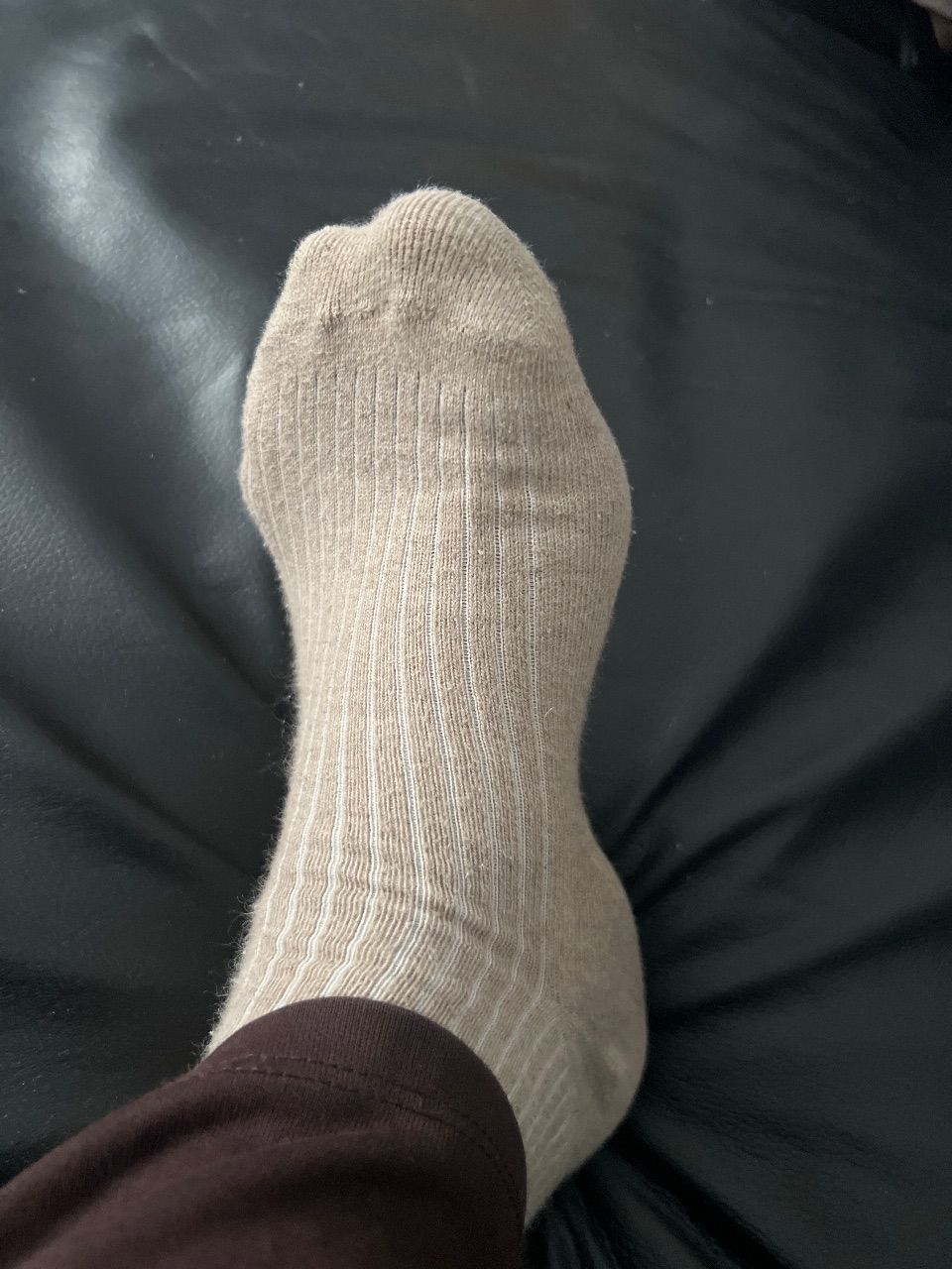 Getragene Socke in grösse 37 Size 37