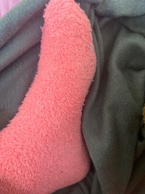 Ohne Marke Socken (getragen)