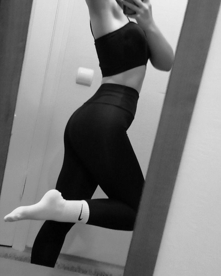 Getragene Socken