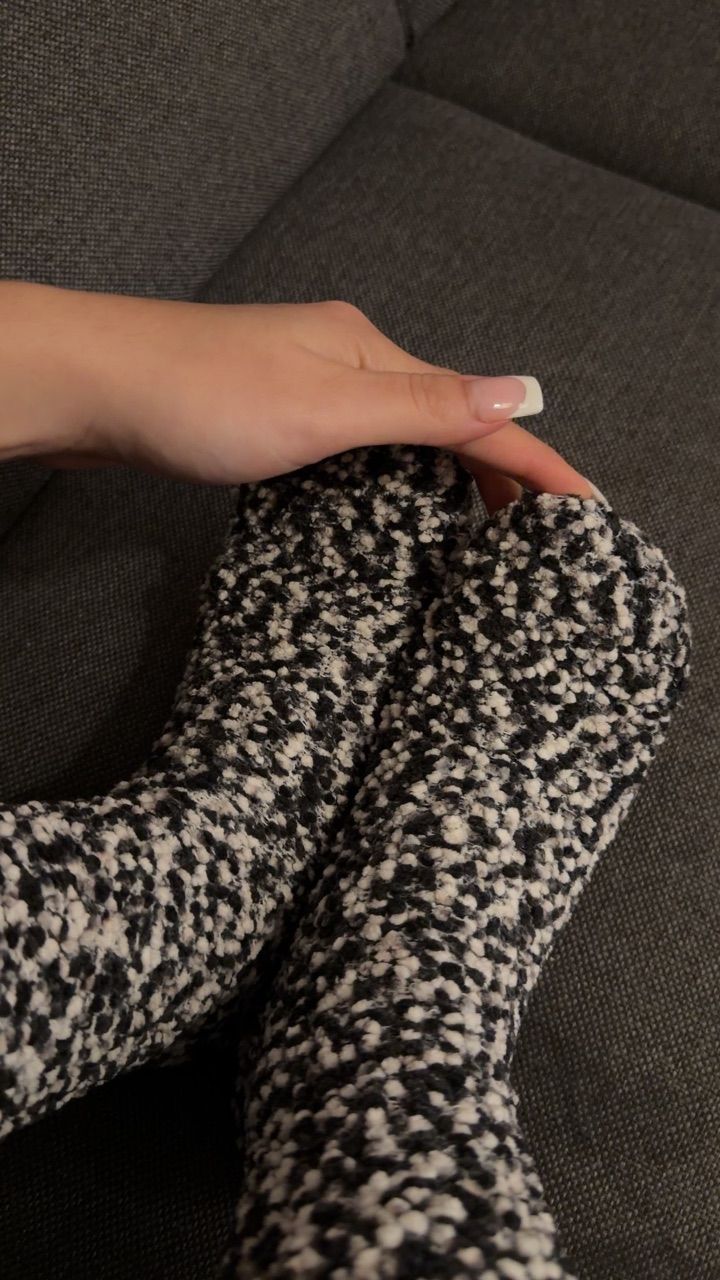 getragene kuschel socken  Size 38