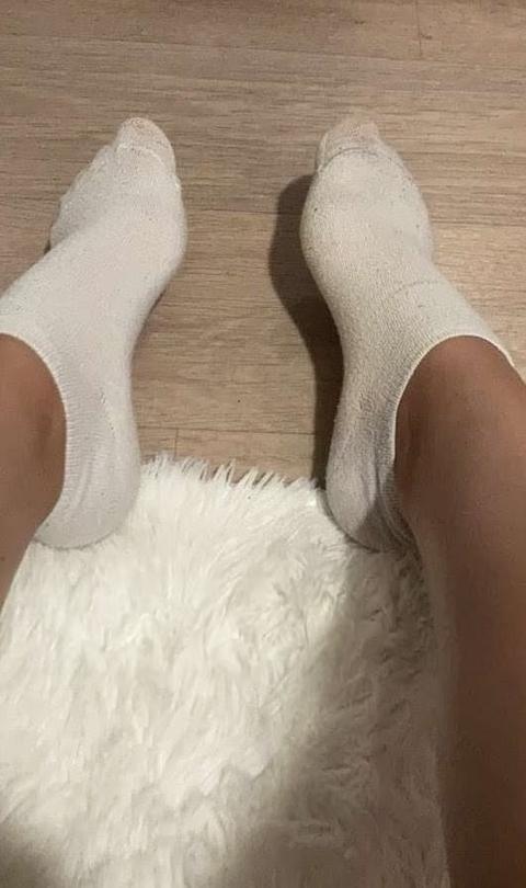 Ohne Marke Getragene Socken Size 39
