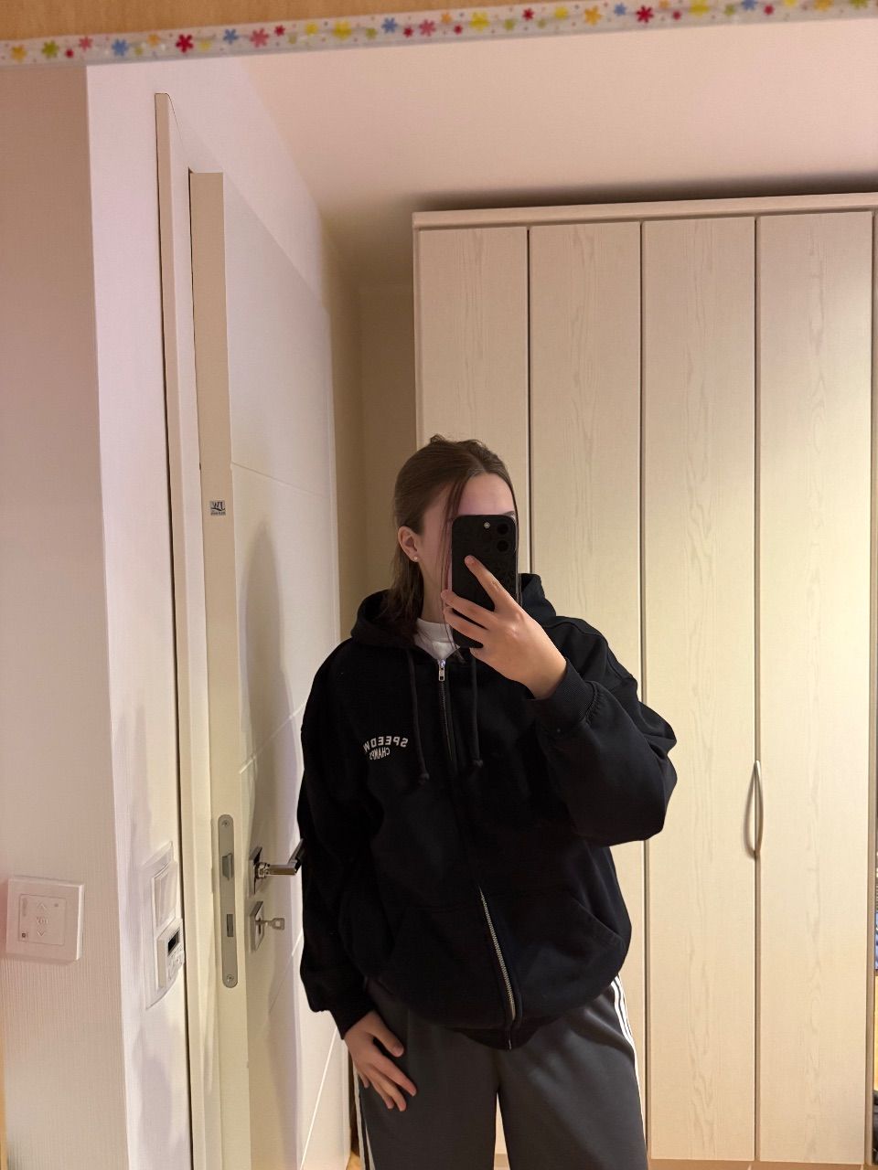 H&M schwarze Jacke  Size S