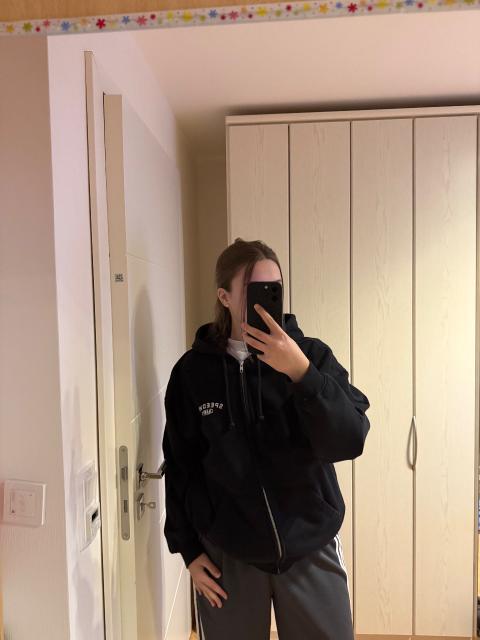 H&M schwarze Jacke Size S