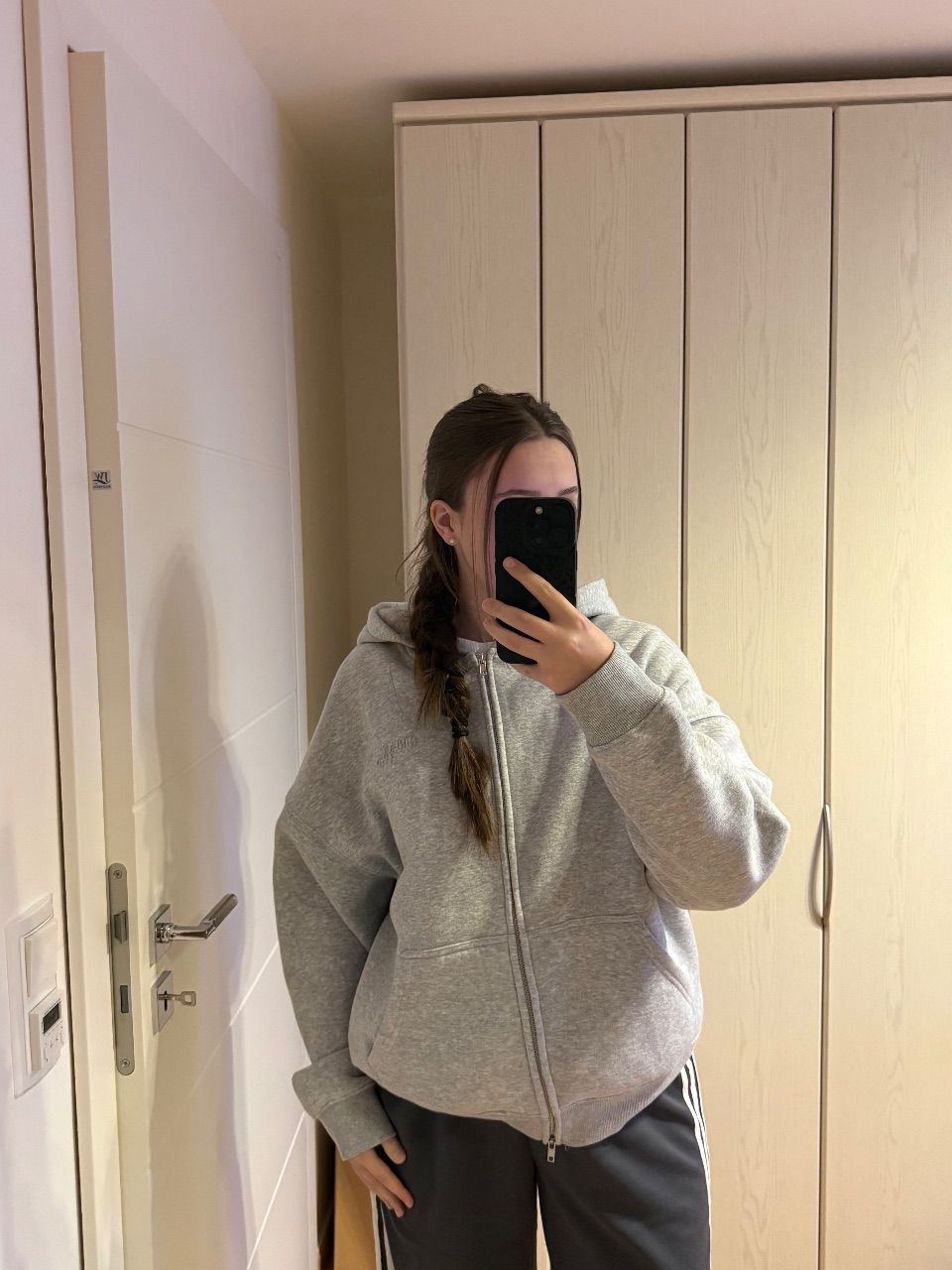 new yorker  graue Jacke  Size S