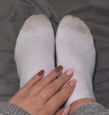 Ohne Marke Getragene Socken Size S