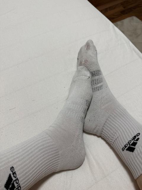 Adidas Getragene socken Size 39