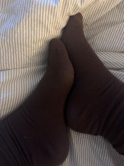 Getragene braune Socken Size 38
