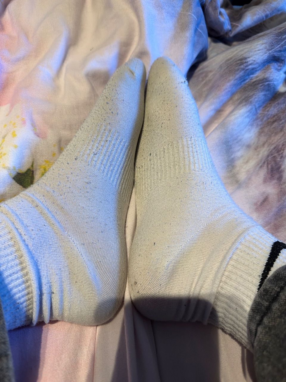 Nike Getragene Weiße Nike- Socken