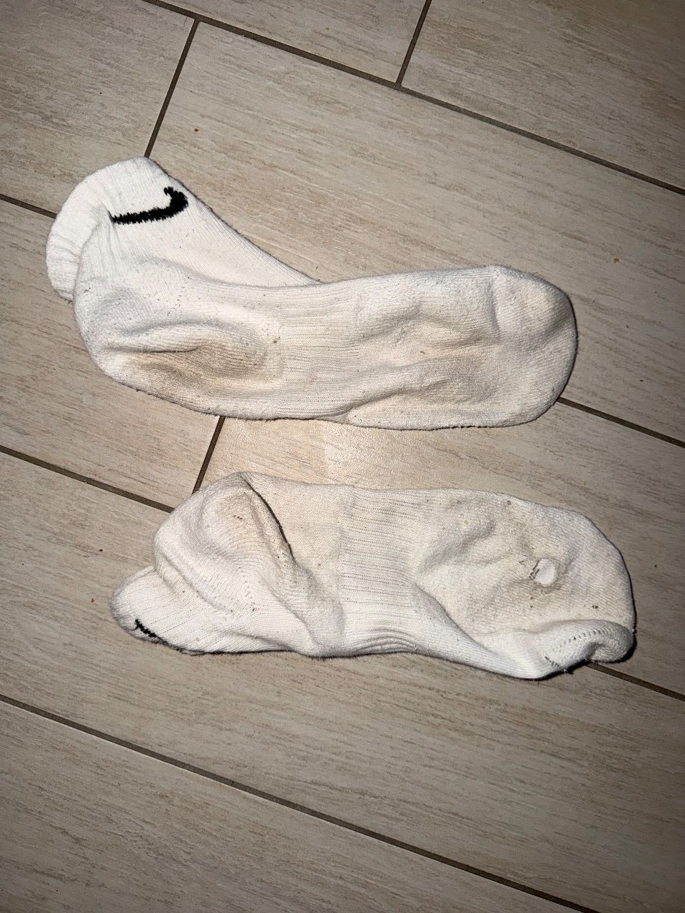 Nike Getragene Socken 4 Tage alt Size 41