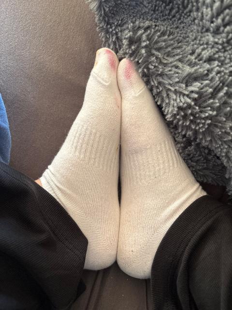getragene Socken Size XL