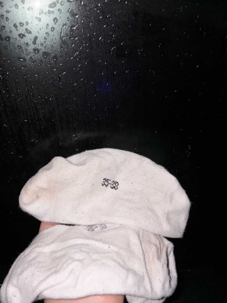 Getragene Socken 