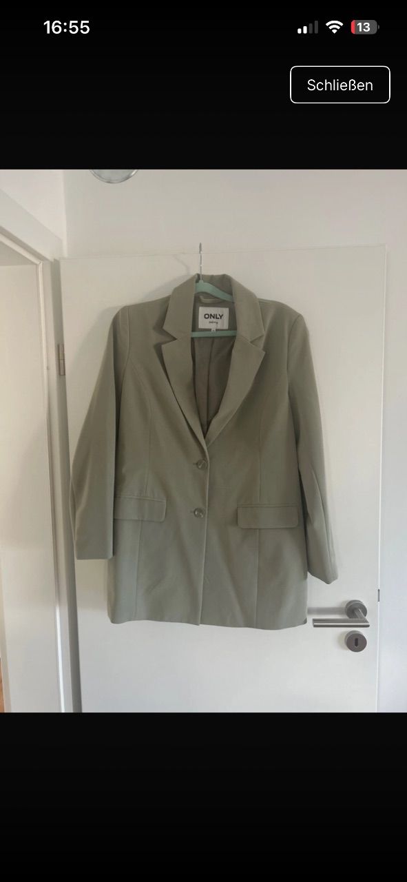 Only Mintgrüner Blazer  Size 38