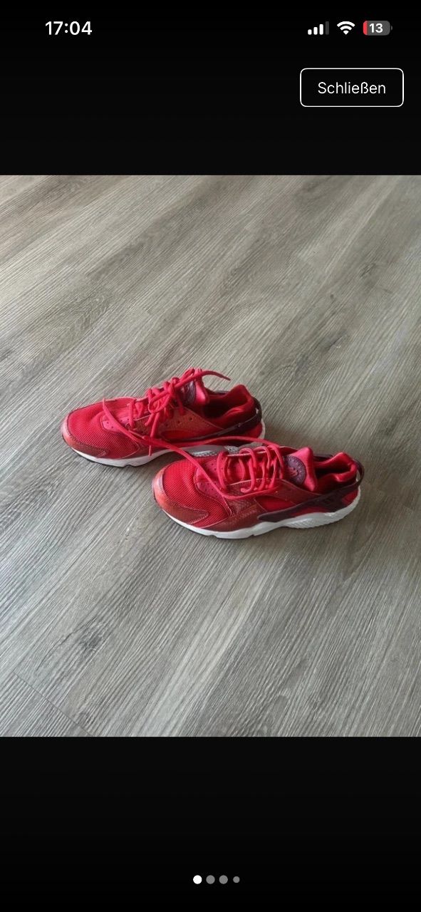 Nike Rote Sneaker  Size 40