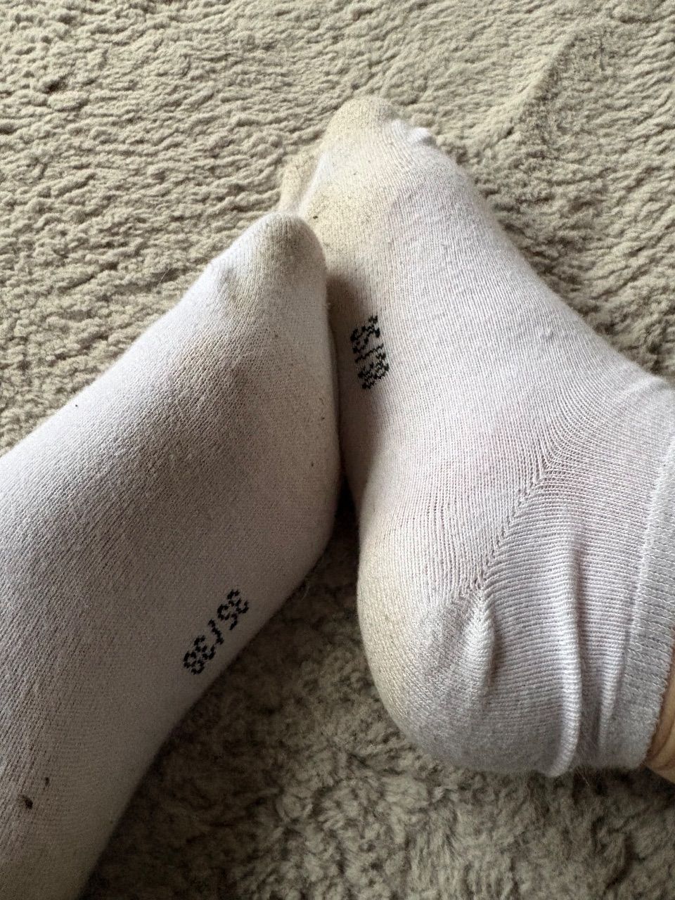 Ohne Marke Benutze, getragene Socken  Size 38