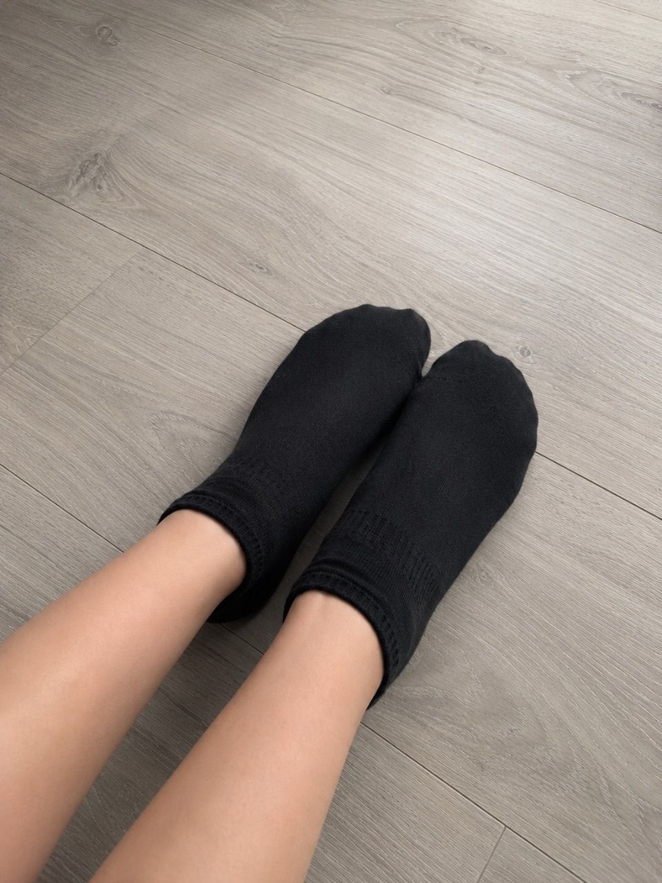 Getragene Socken