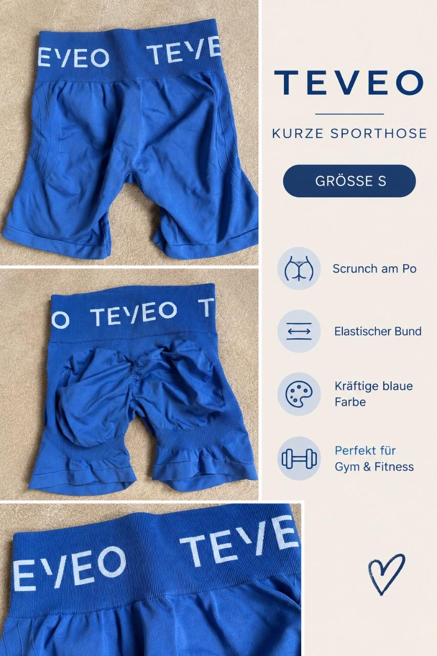 Teveo kurze Sporthose