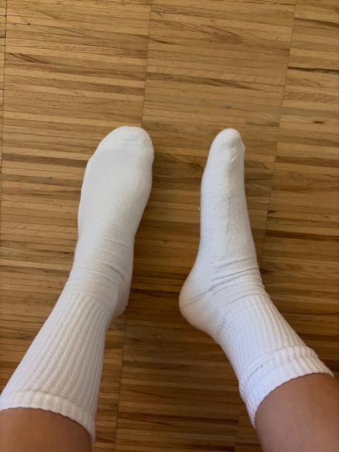 H&M Getragene Socken 🩷 Size XS