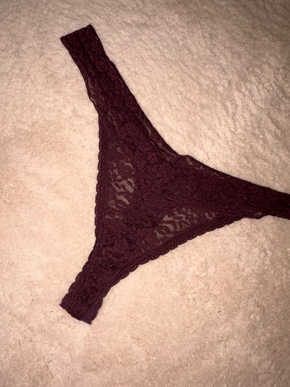 Getragene Tanga Size S