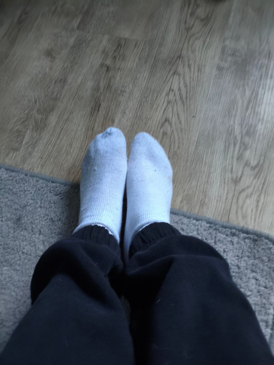 Socken getragen 