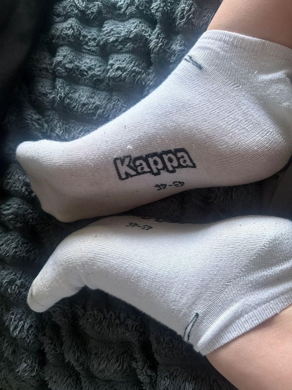 Socken getragen 2 tage