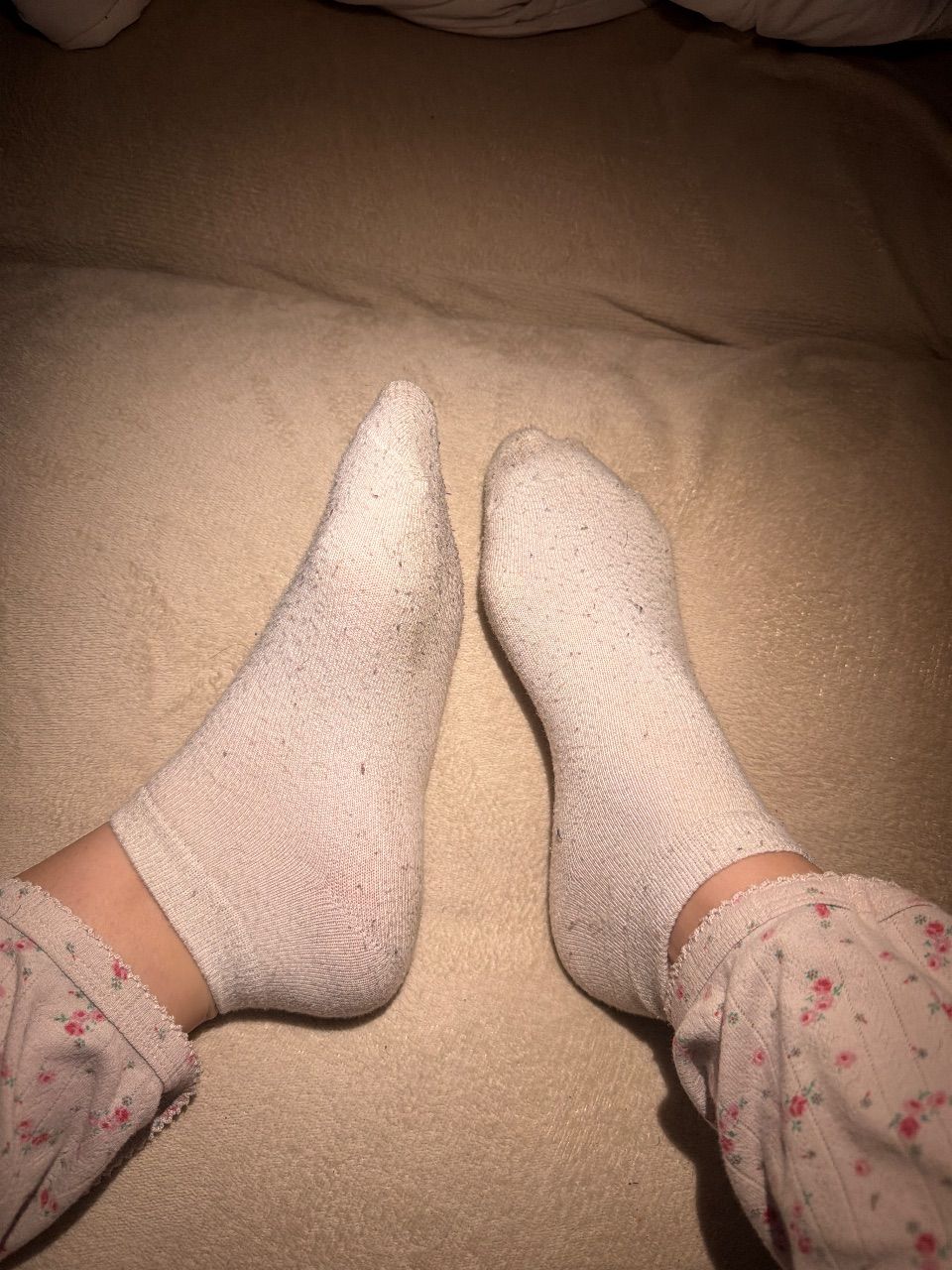 Beim Pilates getragene Socken 🧦 