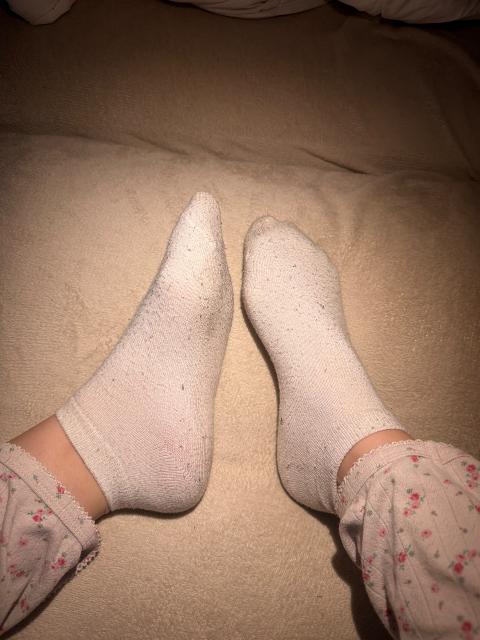 Beim Pilates getragene Socken 🧦