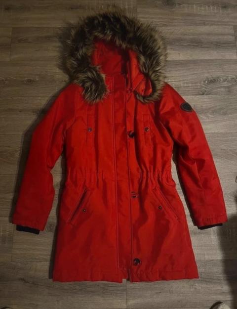 Only Rote Winterjacke Only Damen Size S