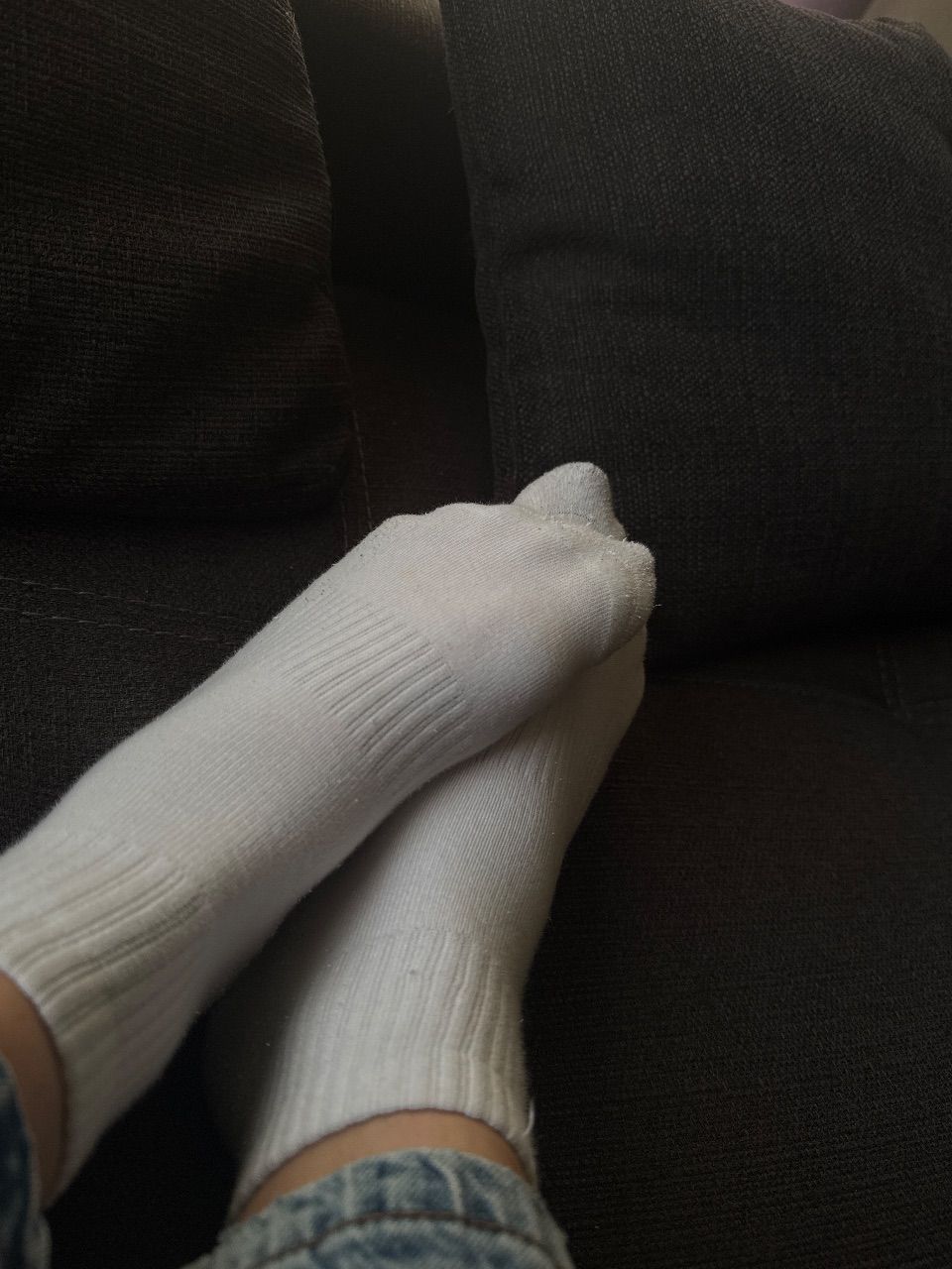 Getragen Socken 