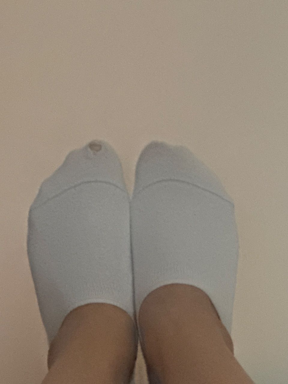 getragene Socken