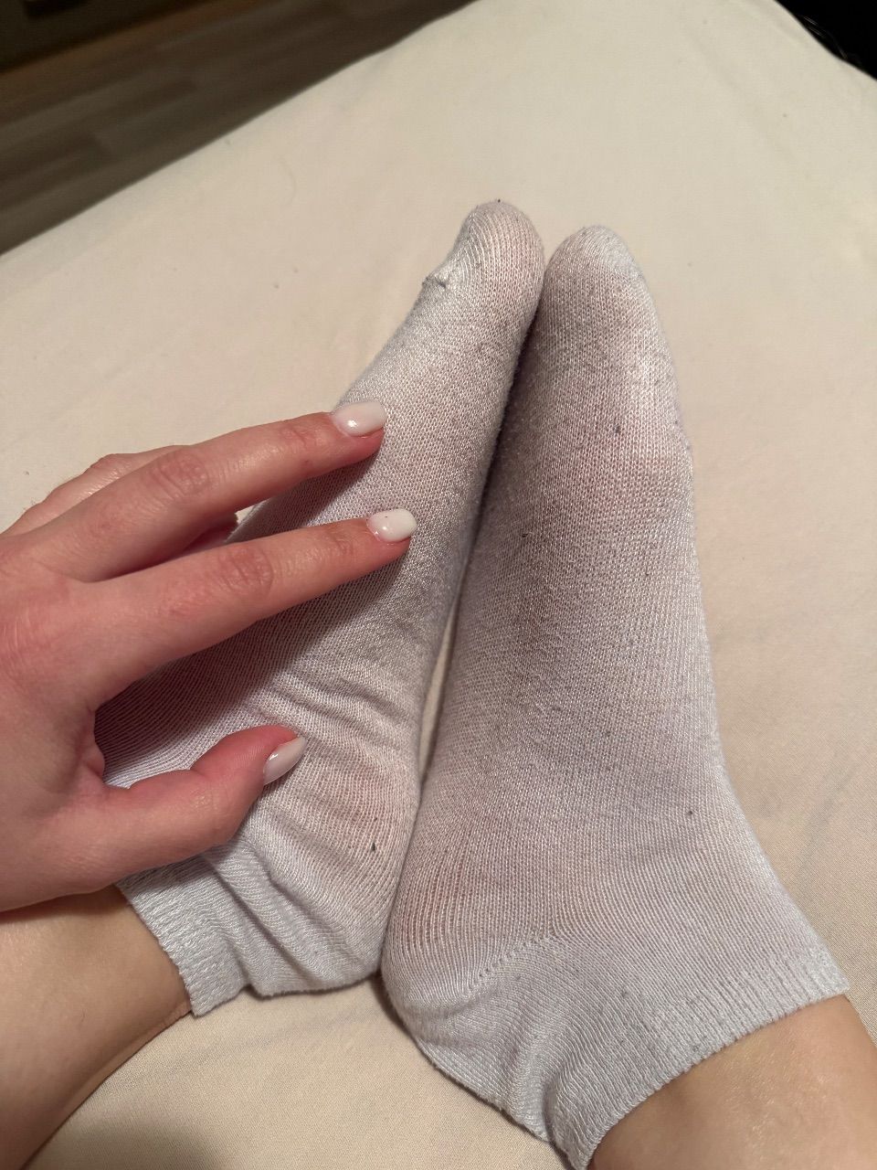 Getragen Socken Größe 38