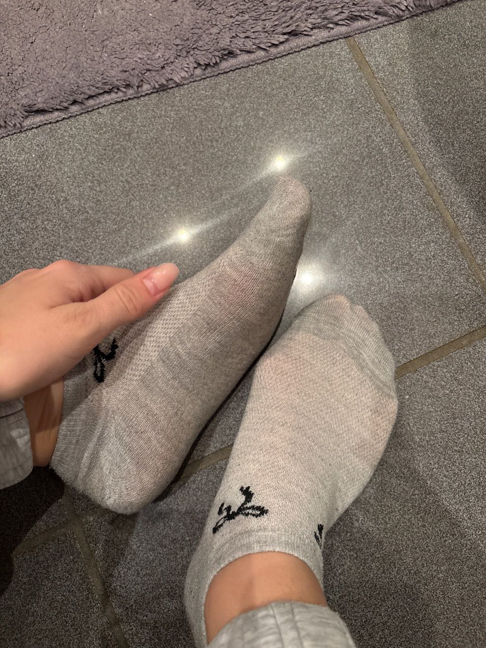 Ohne Marke Getragene Socken  Size S