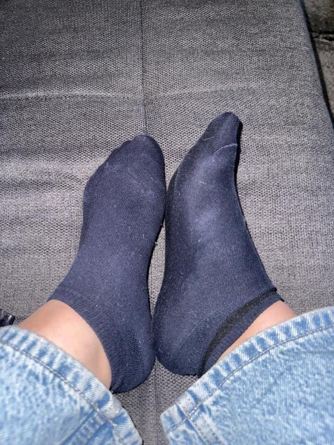 Getragene Socken Size S