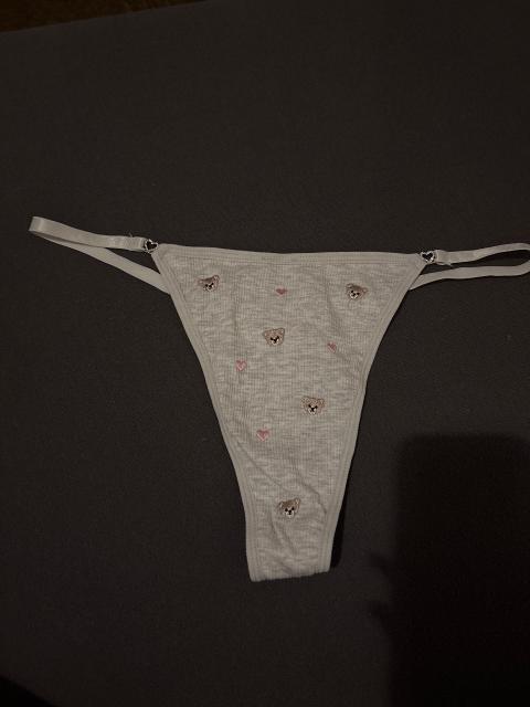 Getragener Bärchen Tanga Size M