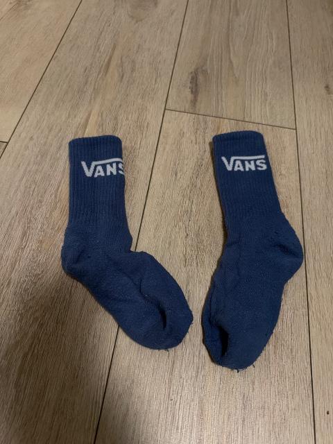 vans Gebrauchte blaue Vans Socken Size S