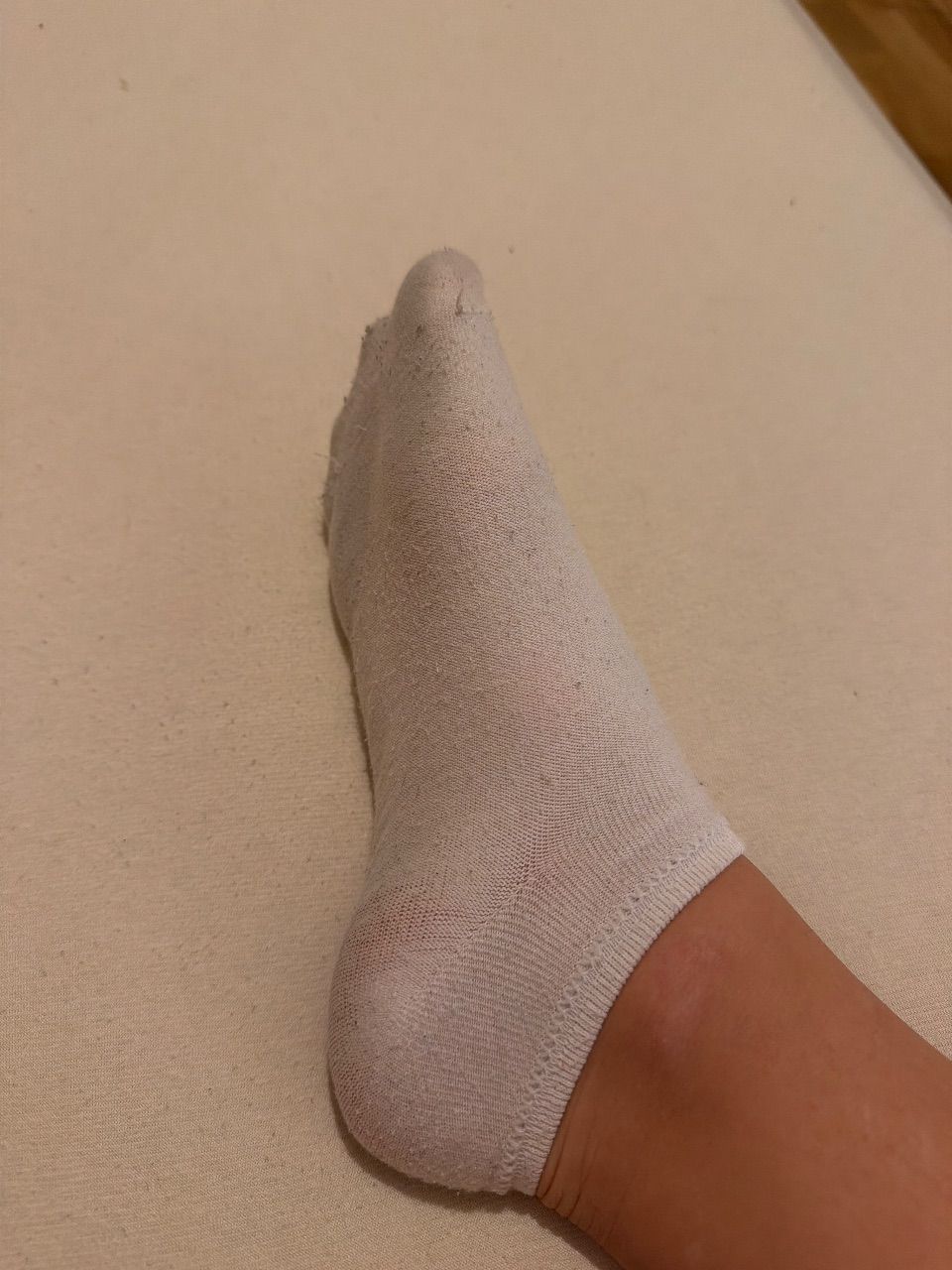getragene Socken Size S